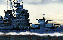 warship
